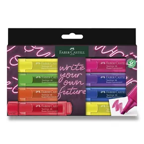 Textmarker Faber-Castell Textliner 46 Neon 8er-Set